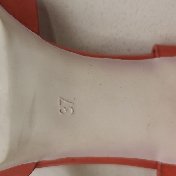 SALMON pink sandals Elcherry - Picture 9 of 10